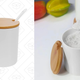 Ceramic Sugar Bowl with Sugar Spoon | $10 | Amazon